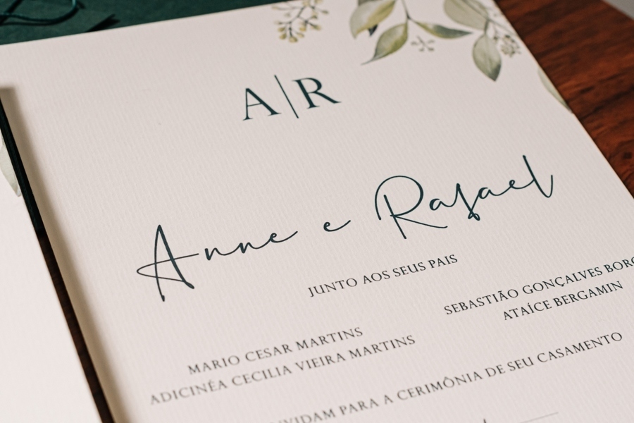 Convite de Casamento