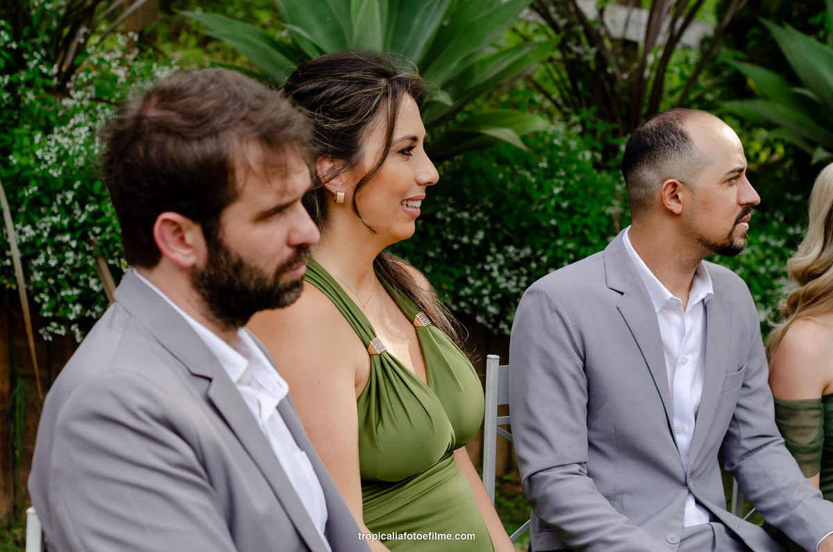 Casamento ao ar livre em Nova Friburgo, região serrana do RJ.