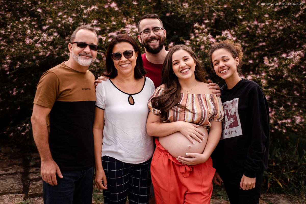 Ensaio externo de gestante em Nova Friburgo