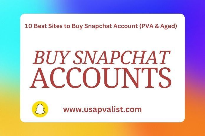 Discover the top 10 websites to buy Snapchat accounts (PVA & Bulk) securely! Gain followers and enhance your online presence effortlessly.