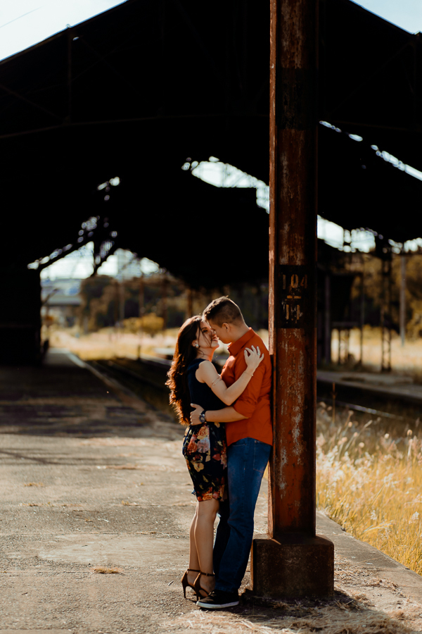 estação ferroviaria abandonada de sorocaba, ensaio casal, paulo cravitto