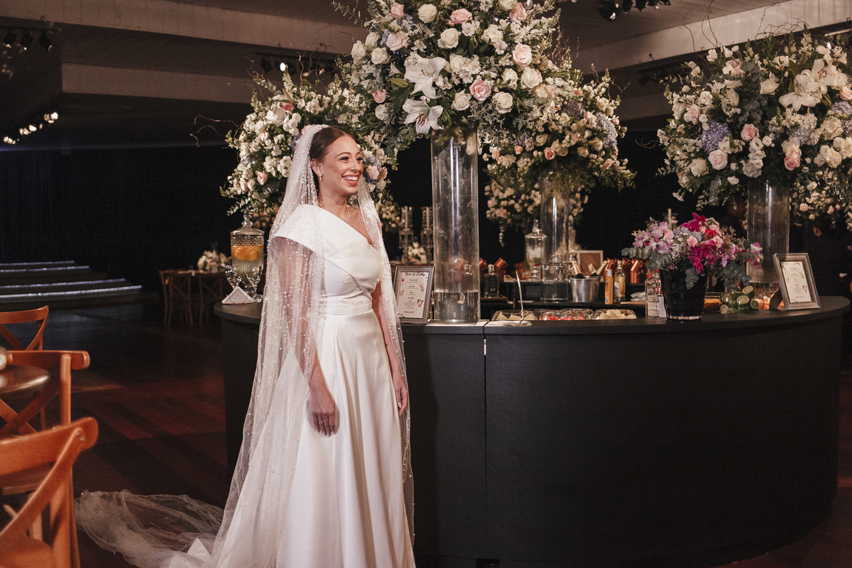 First Look Noiva com as madrinhas