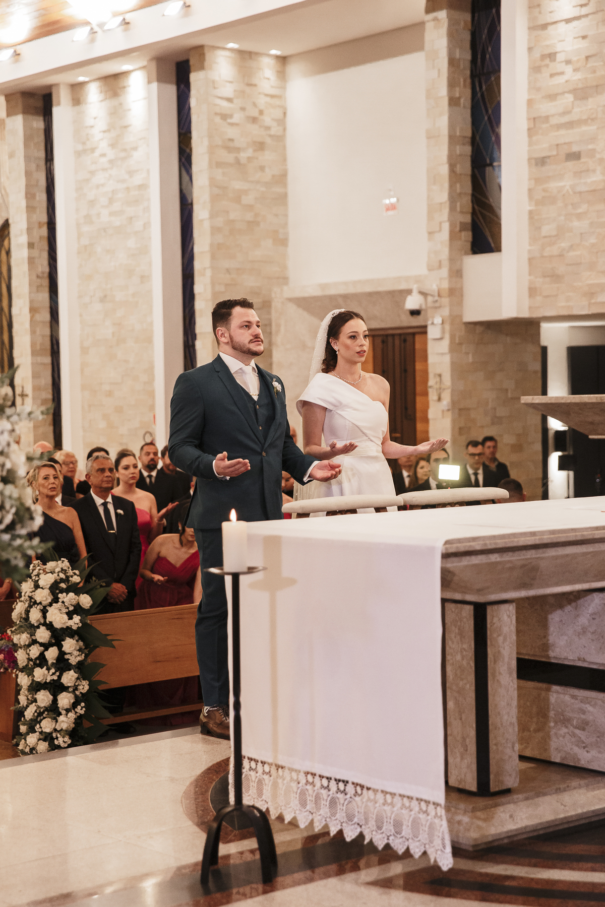 Cerimônia de Casamento Igreja Sagrada Família Araranguá