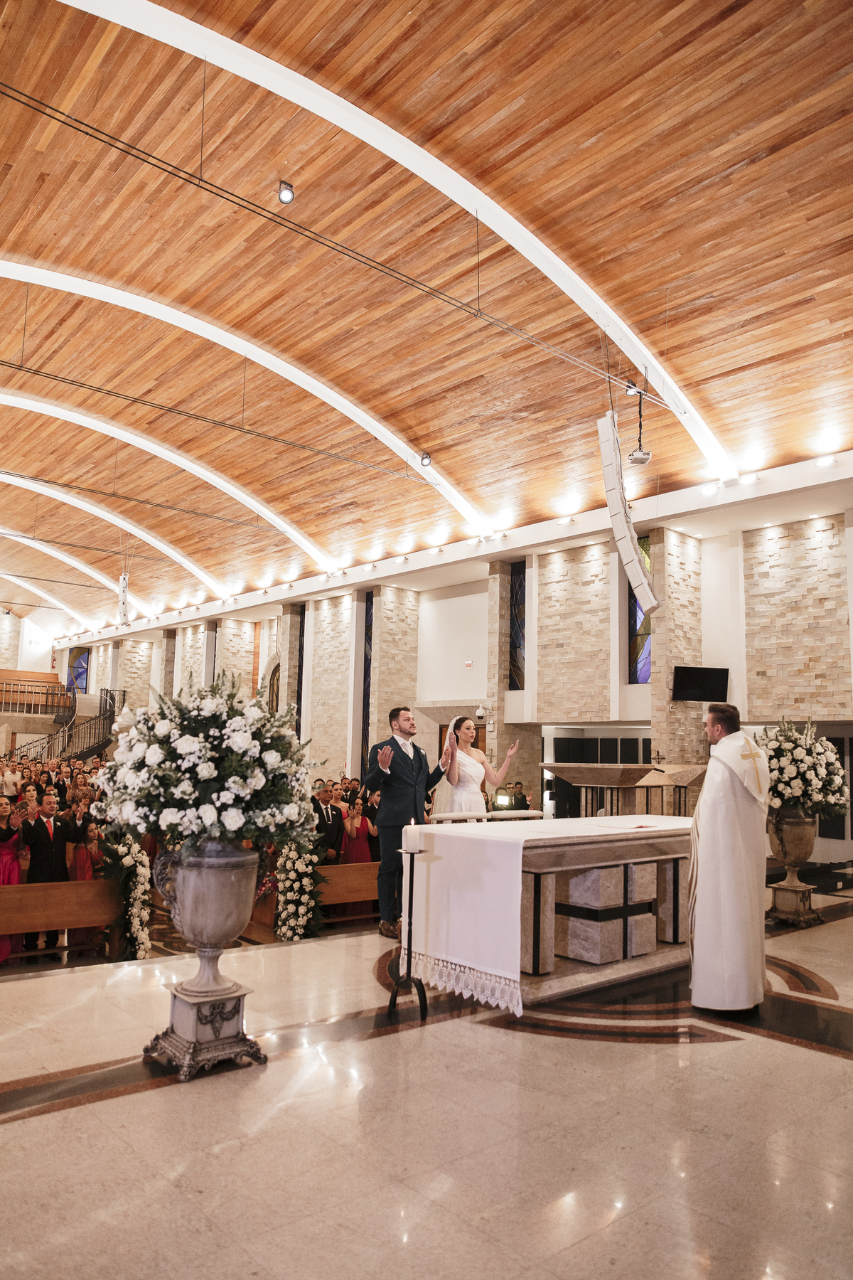 Cerimônia de Casamento Igreja Sagrada Família Araranguá