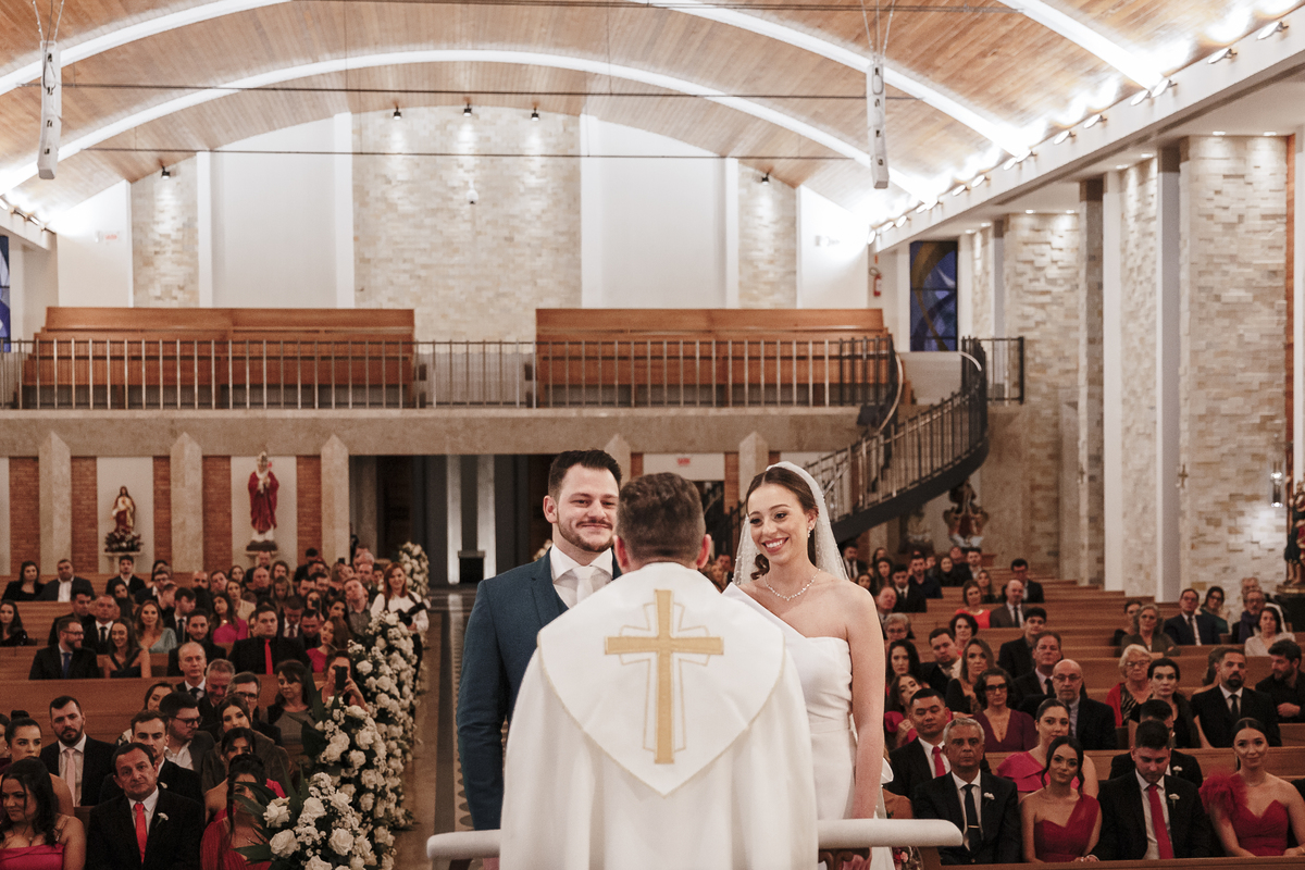 Cerimônia de Casamento Igreja Sagrada Família Araranguá