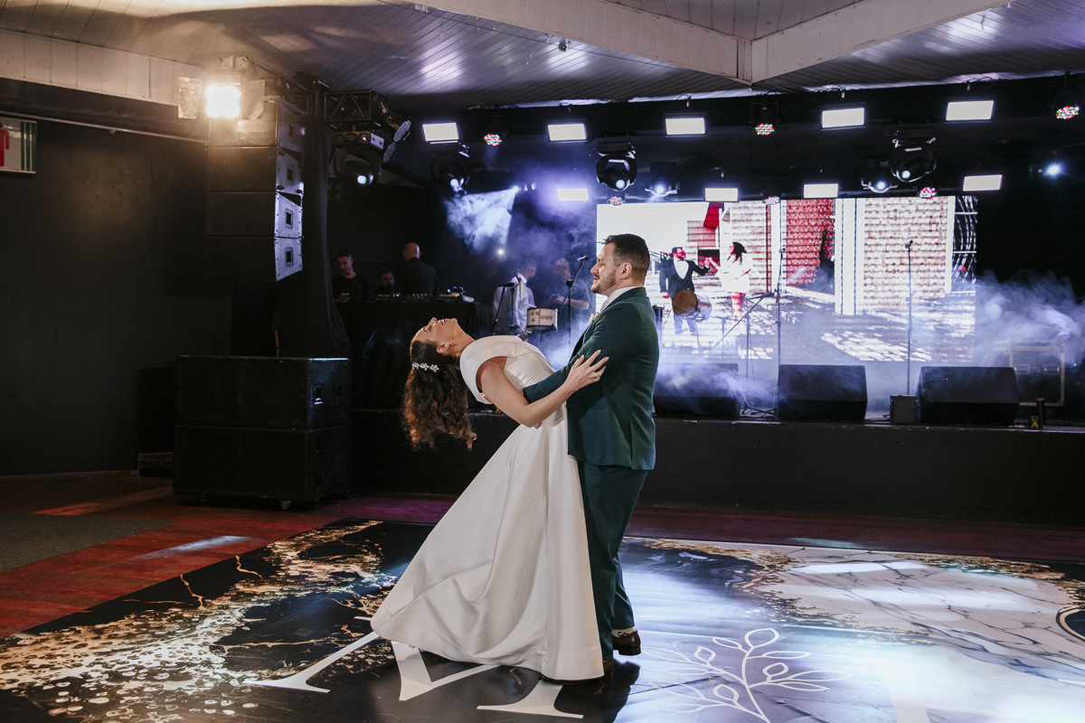 Valsa dos noivos Casamento Grêmio Fronteira Araranguá