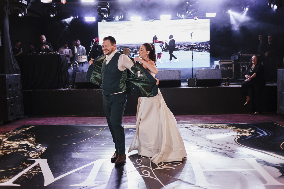 Valsa dos noivos Casamento Grêmio Fronteira Araranguá