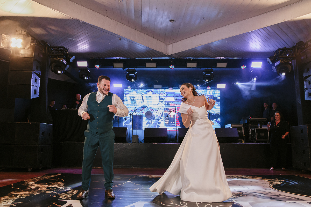 Valsa dos noivos Casamento Grêmio Fronteira Araranguá