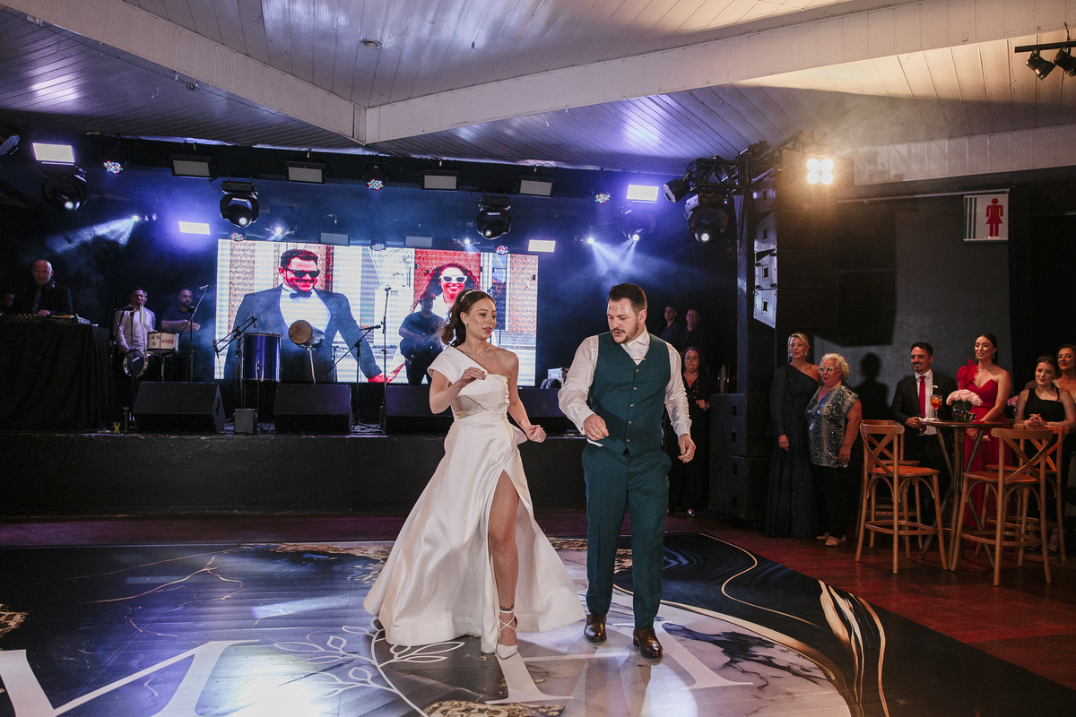 Valsa dos noivos Casamento Grêmio Fronteira Araranguá