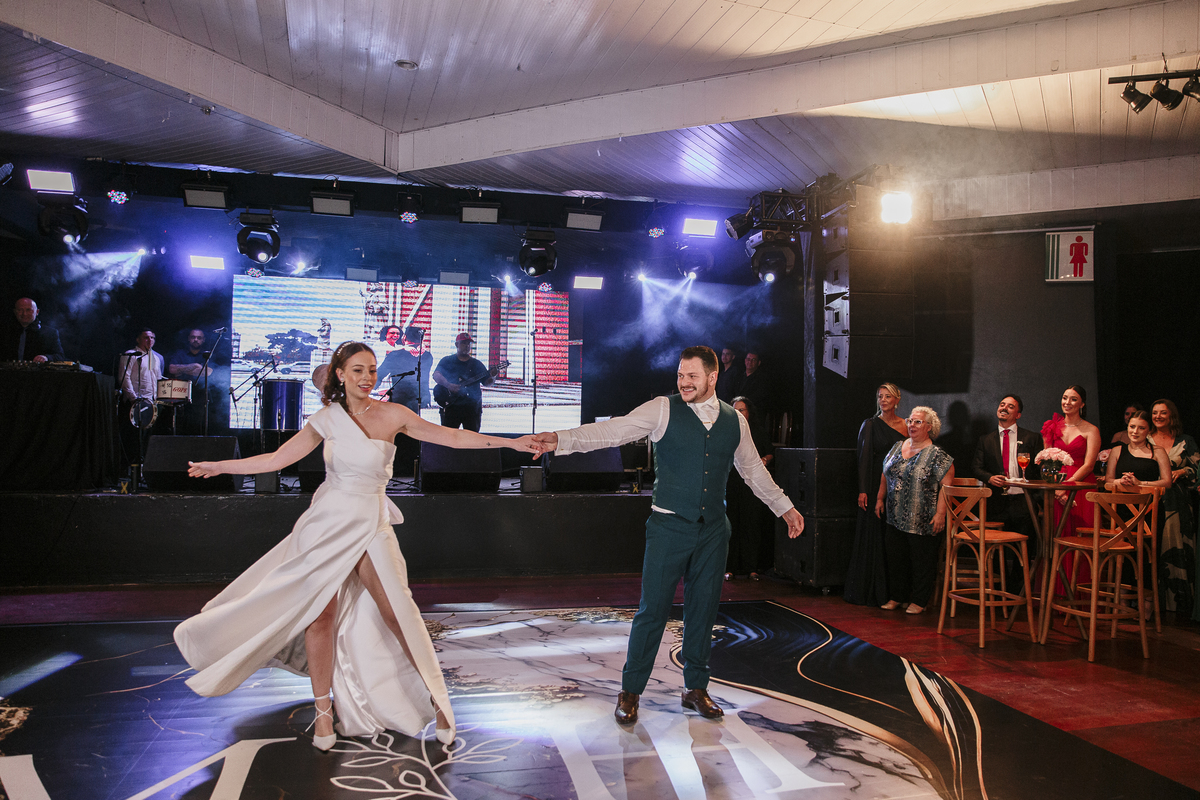 Valsa dos noivos Casamento Grêmio Fronteira Araranguá