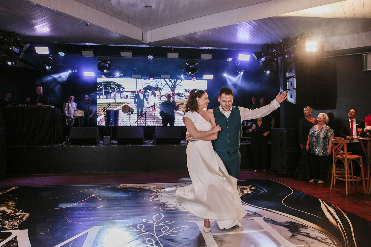 Valsa dos noivos Casamento Grêmio Fronteira Araranguá