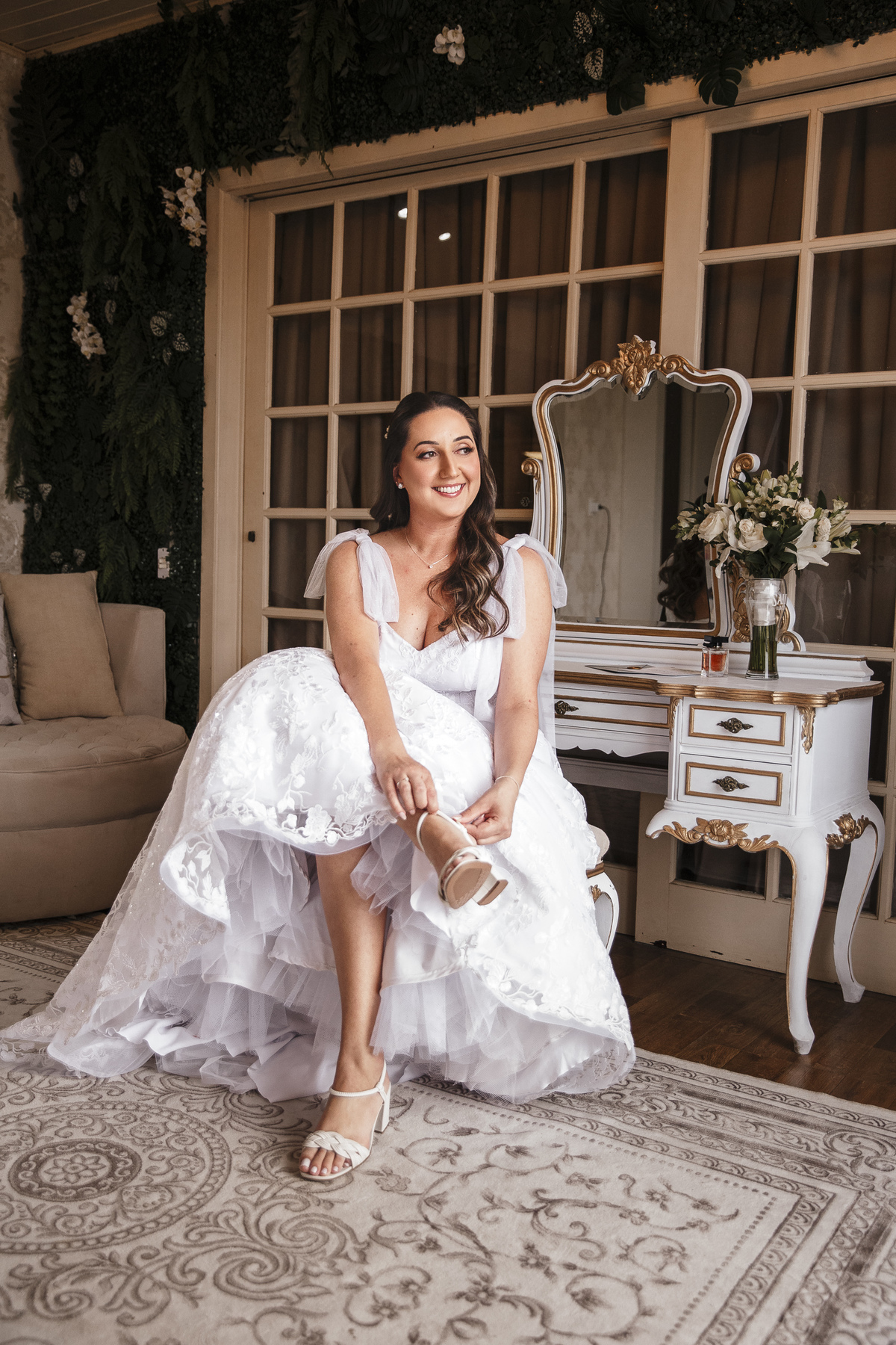 Making Of Noiva no Espaço Bruna Sacon em Forquilhinha