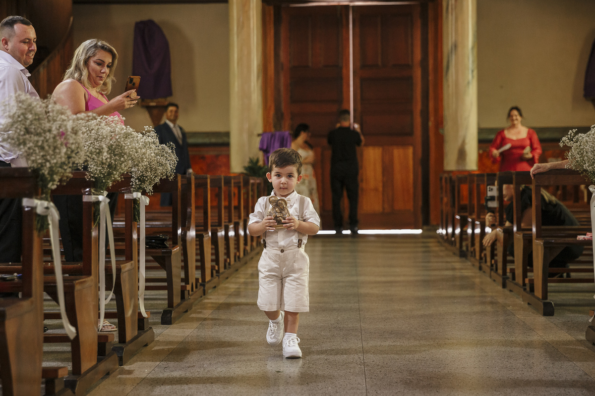 Cerimônia de Casamento na Paróquia São Marcos Nova Veneza SC