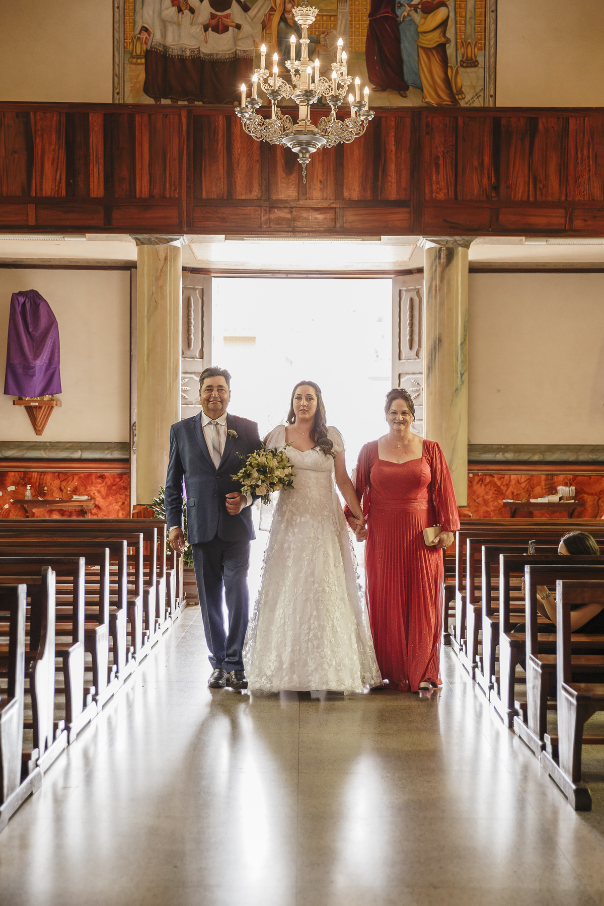 Cerimônia de Casamento na Paróquia São Marcos Nova Veneza SC