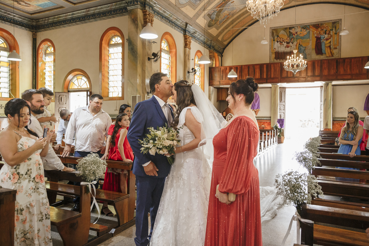 Cerimônia de Casamento na Paróquia São Marcos Nova Veneza SC