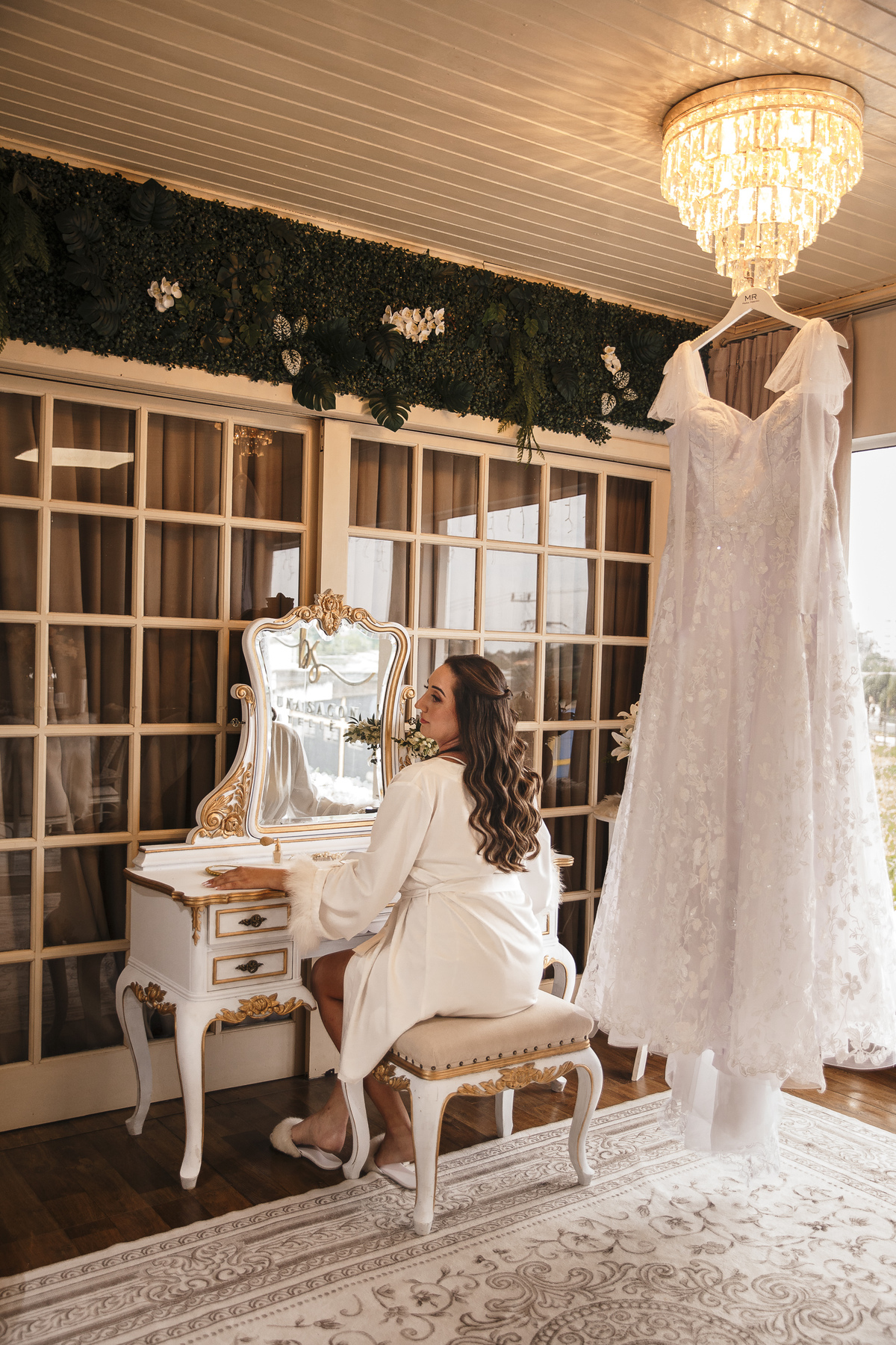 Making Of Noiva no Espaço Bruna Sacon em Forquilhinha