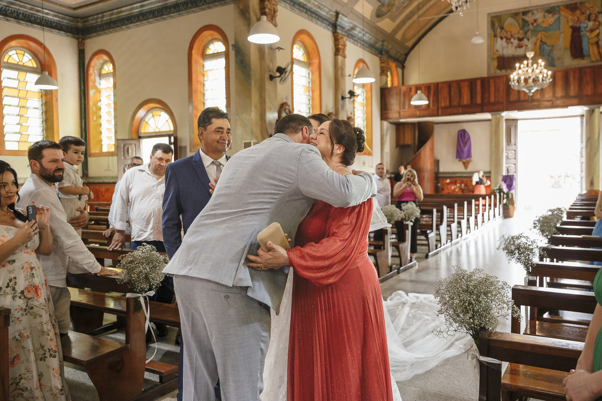 Cerimônia de Casamento na Paróquia São Marcos Nova Veneza SC