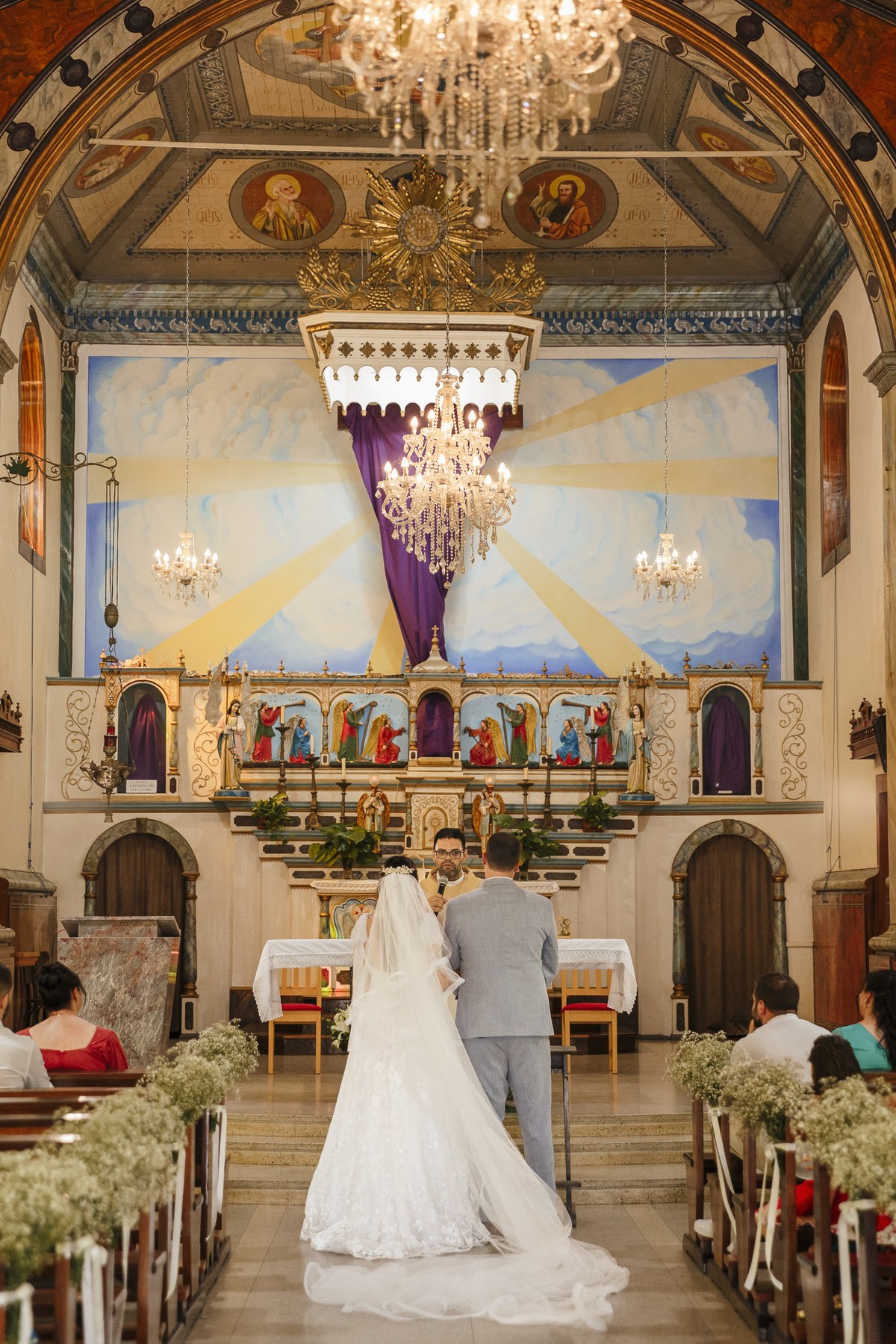 Cerimônia de Casamento na Paróquia São Marcos Nova Veneza SC