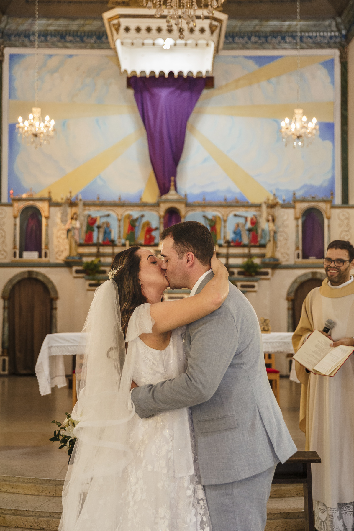 Cerimônia de Casamento na Paróquia São Marcos Nova Veneza SC
