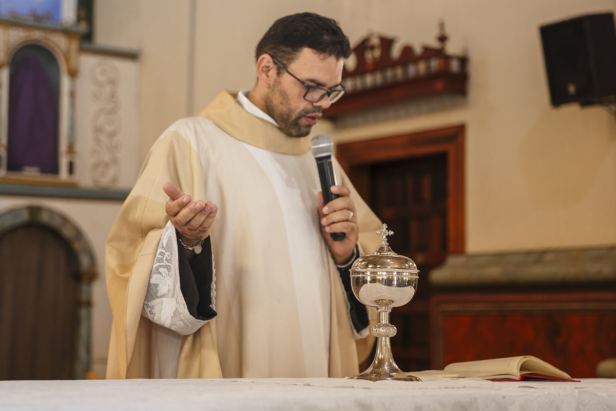 Cerimônia de Casamento na Paróquia São Marcos Nova Veneza SC