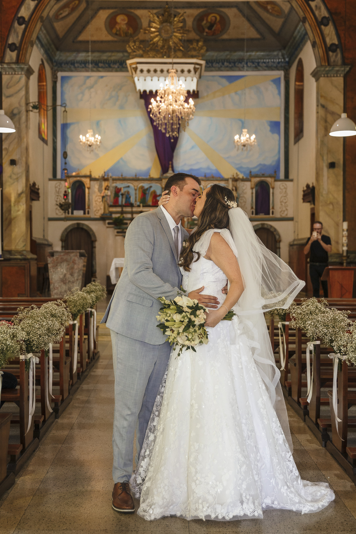Cerimônia de Casamento na Paróquia São Marcos Nova Veneza SC