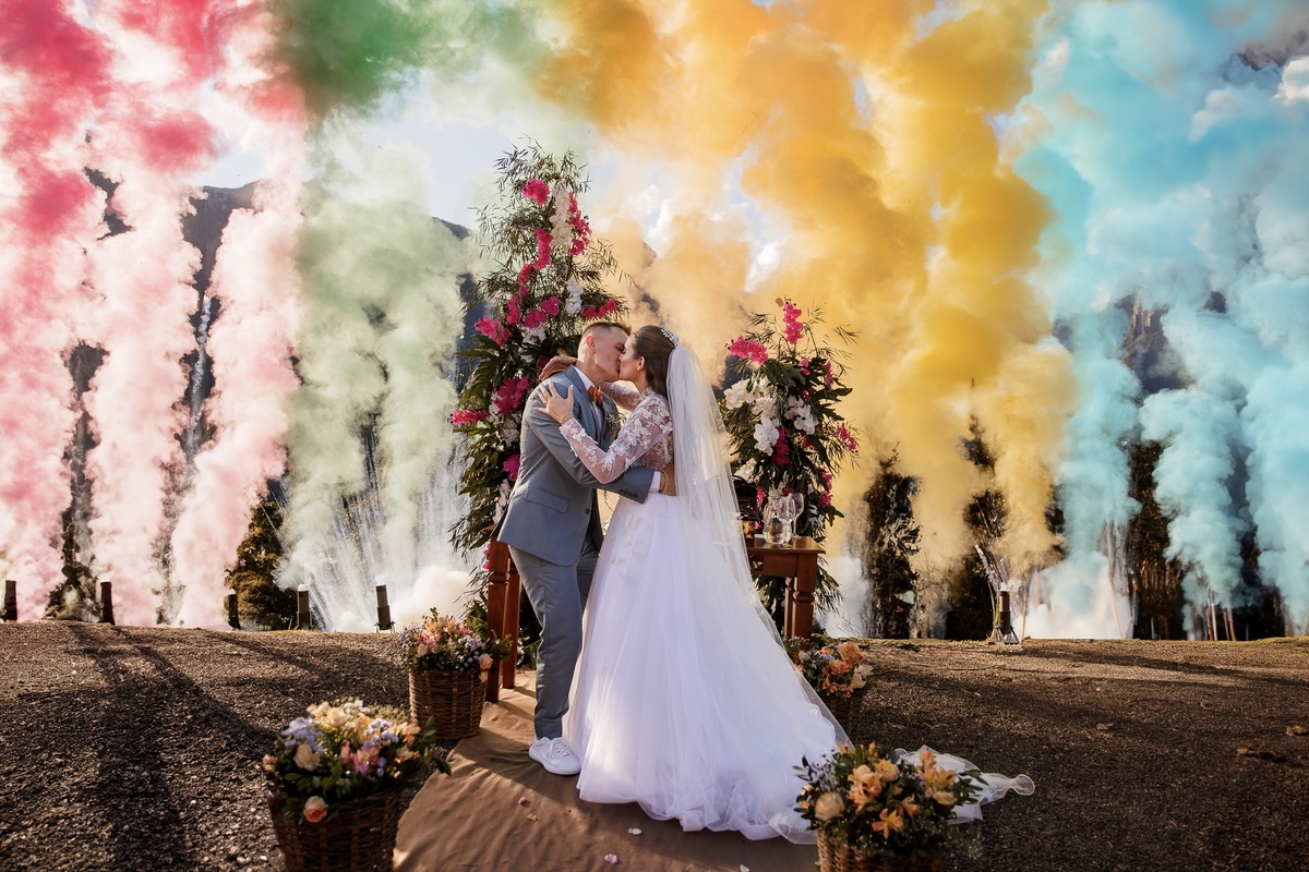 Cerimônia Casamento Ar Livre Pousada Pouso do Corvo