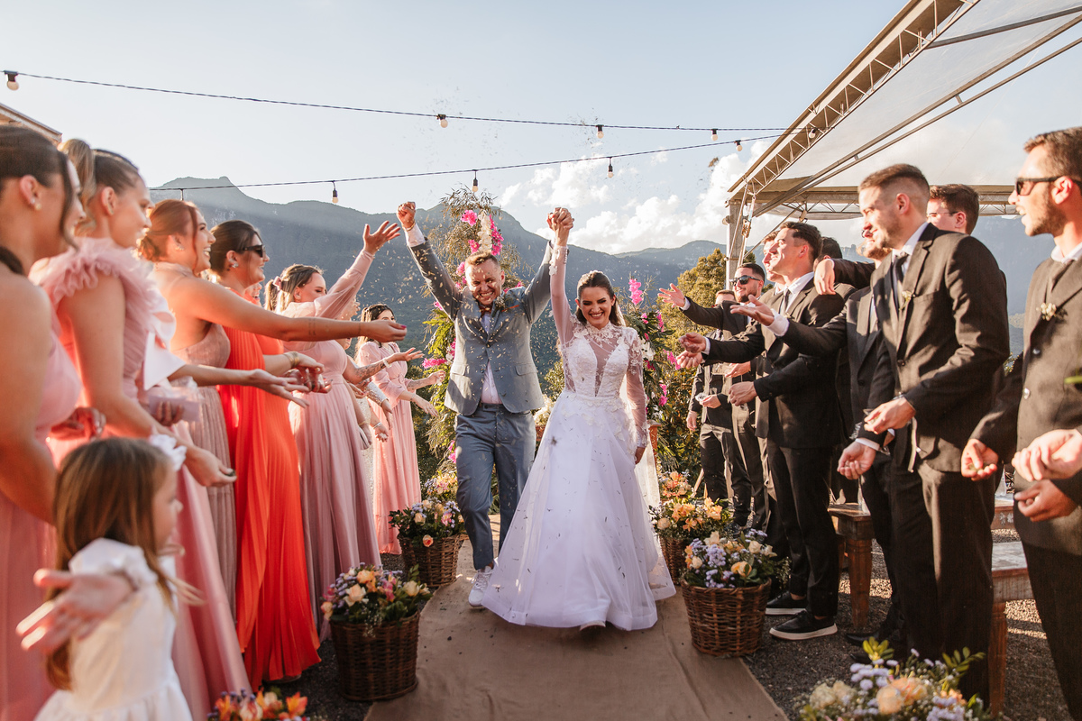 Cerimônia Casamento Ar Livre Pousada Pouso do Corvo