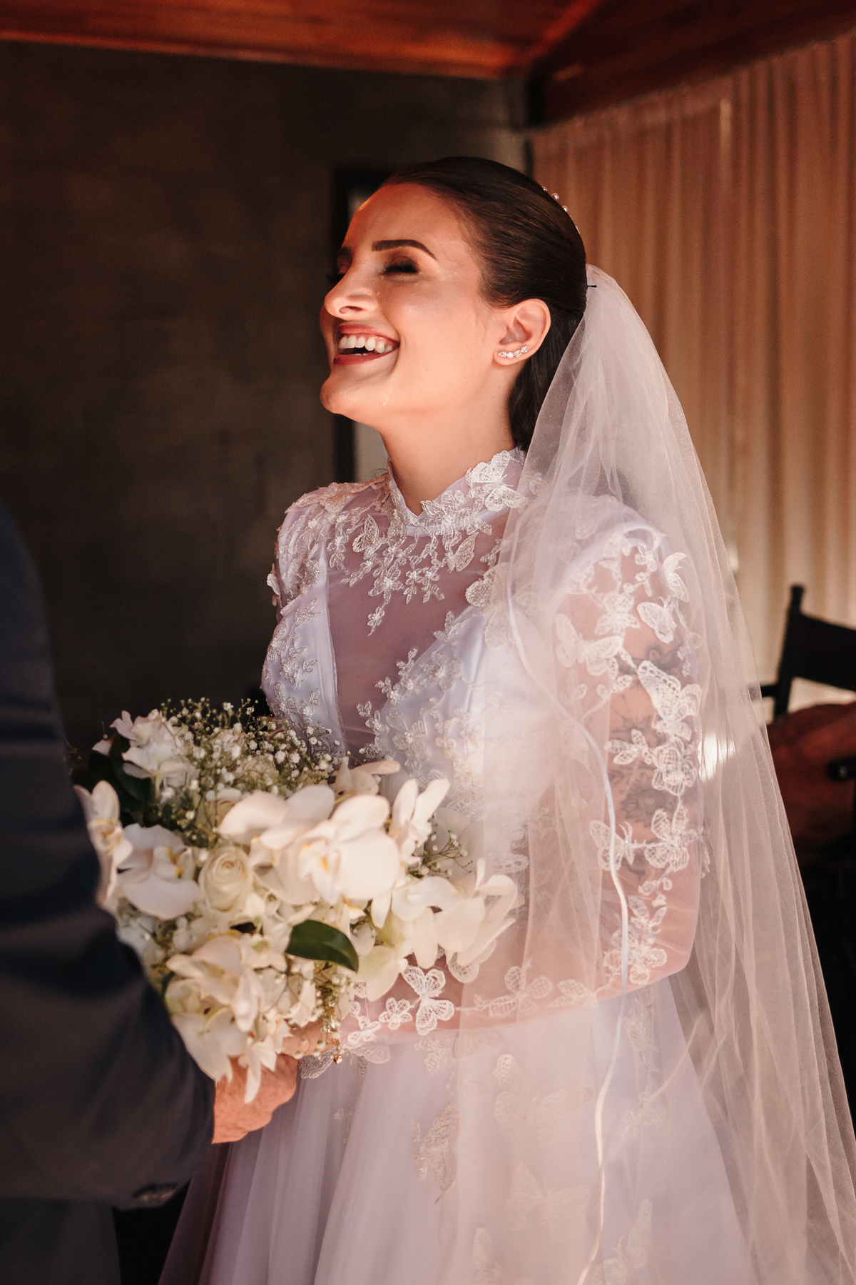 Making Of Noiva First Look com Pai