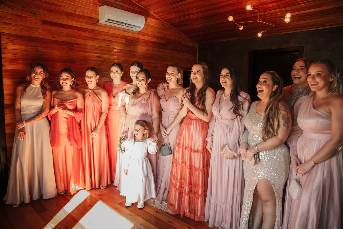 Making Of Noiva First Look com Madrinhas