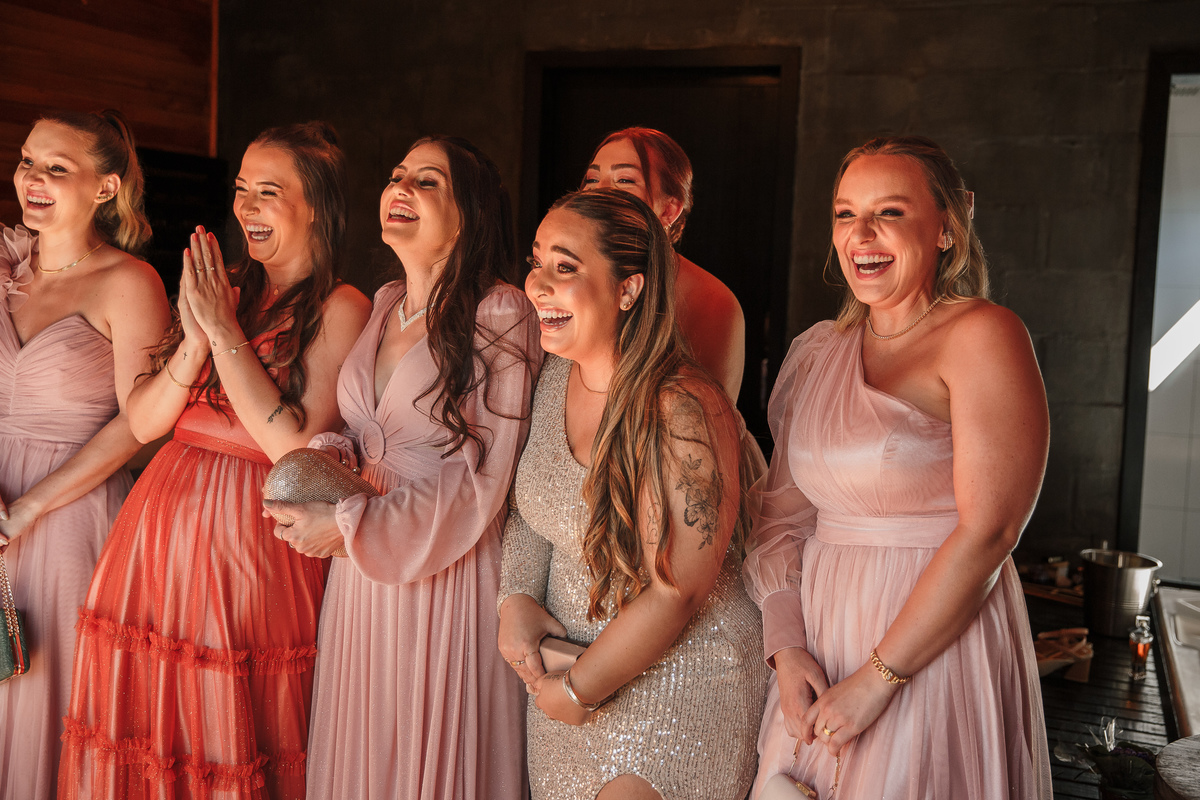 Making Of Noiva First Look com Madrinhas