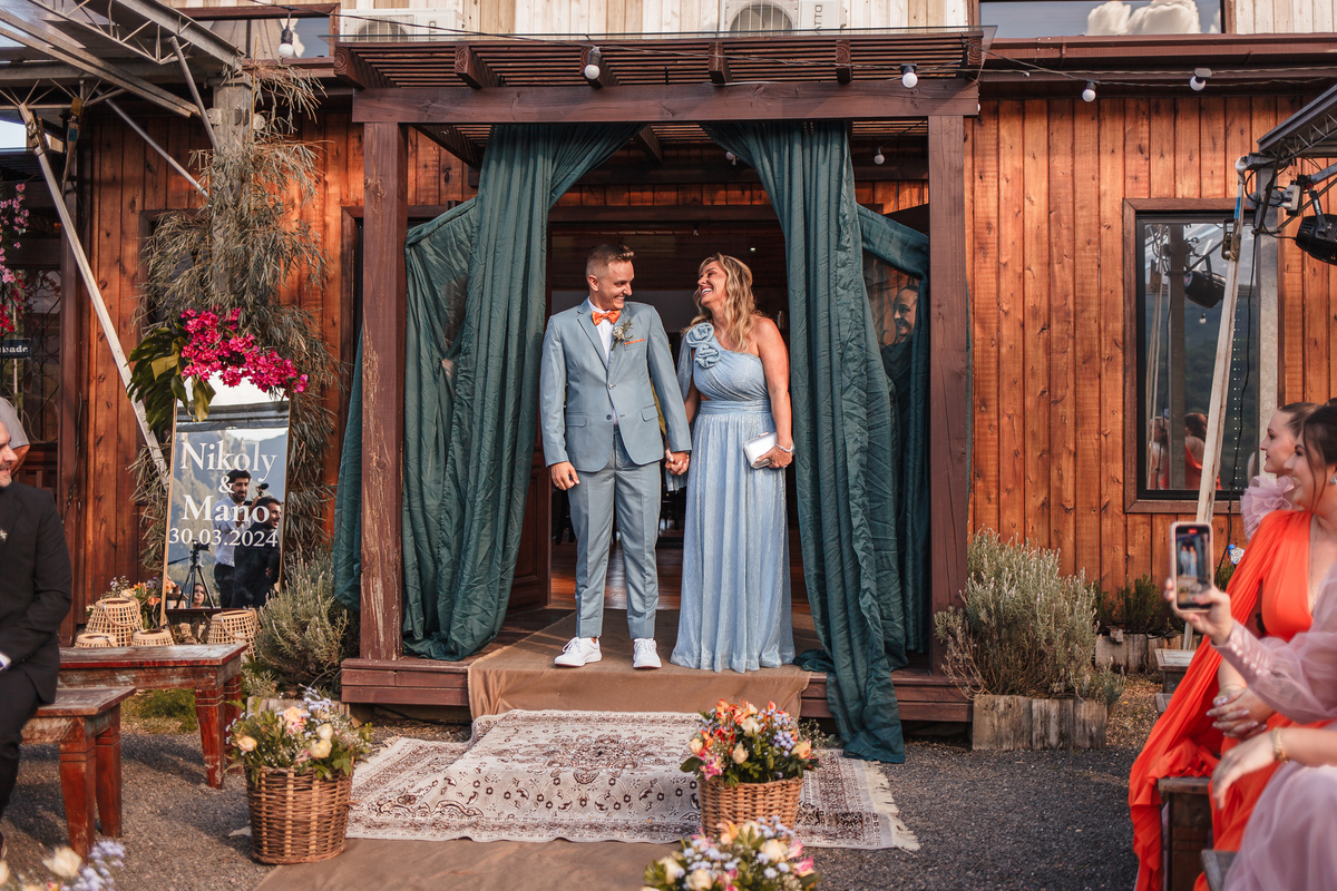 Cerimônia Casamento Ar Livre Pousada Pouso do Corvo