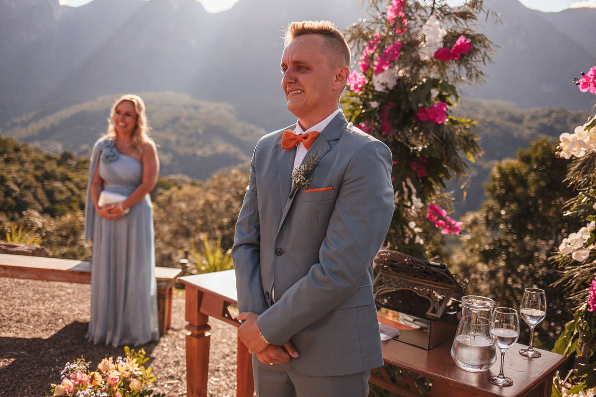 Cerimônia Casamento Ar Livre Pousada Pouso do Corvo