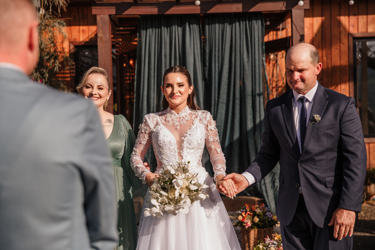 Cerimônia Casamento Ar Livre Pousada Pouso do Corvo