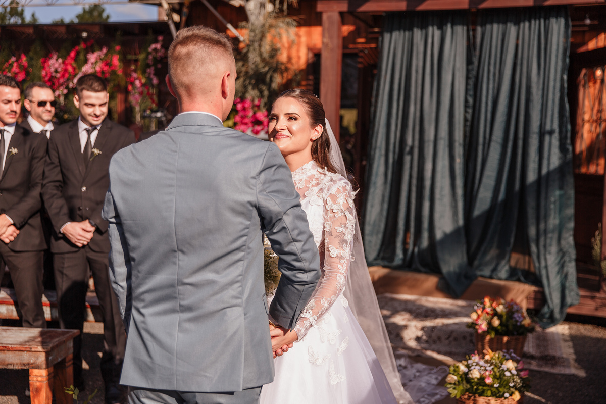 Cerimônia Casamento Ar Livre Pousada Pouso do Corvo