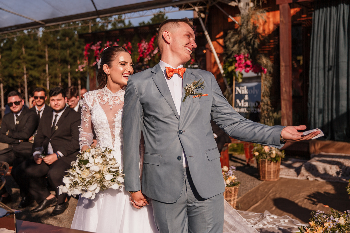 Cerimônia Casamento Ar Livre Pousada Pouso do Corvo