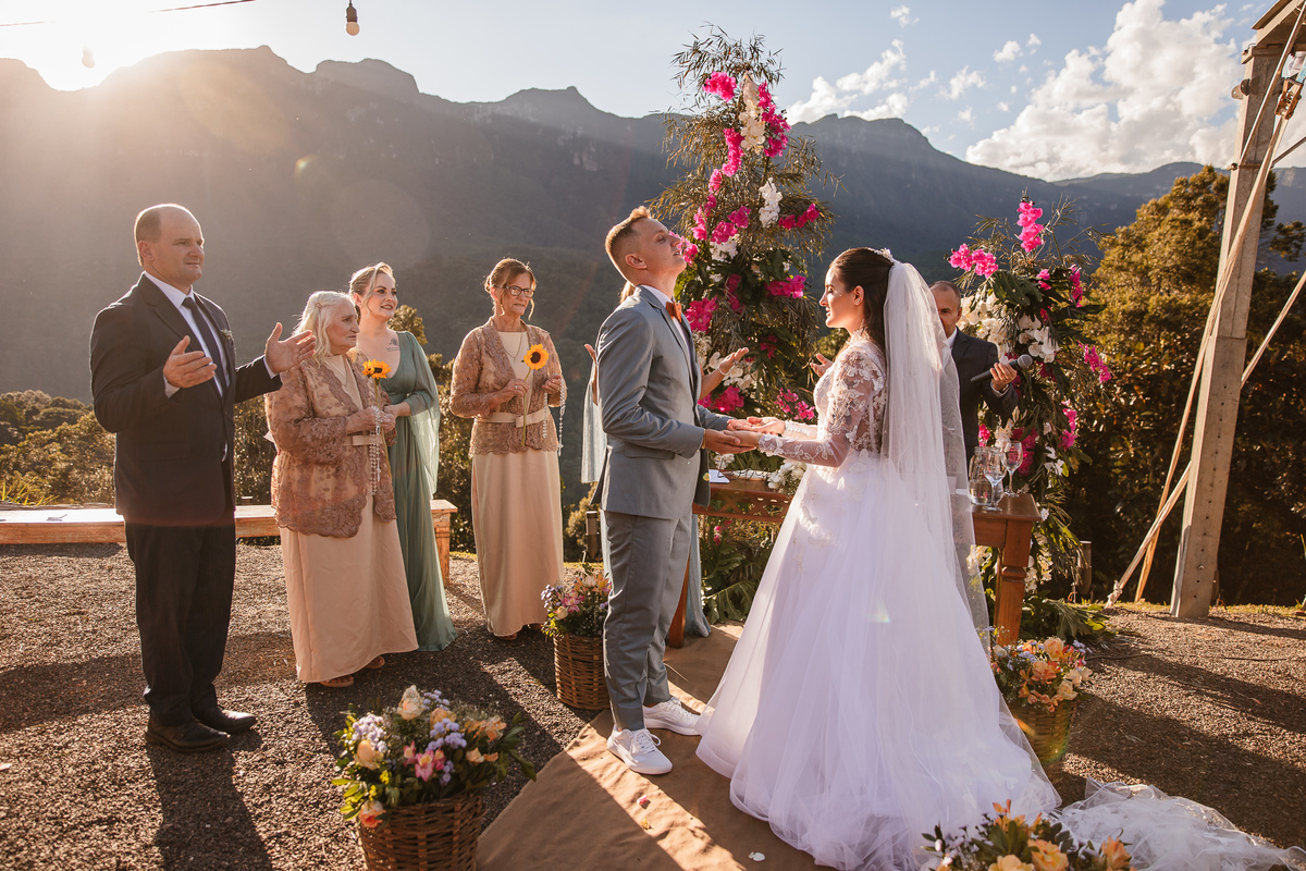 Cerimônia Casamento Ar Livre Pousada Pouso do Corvo