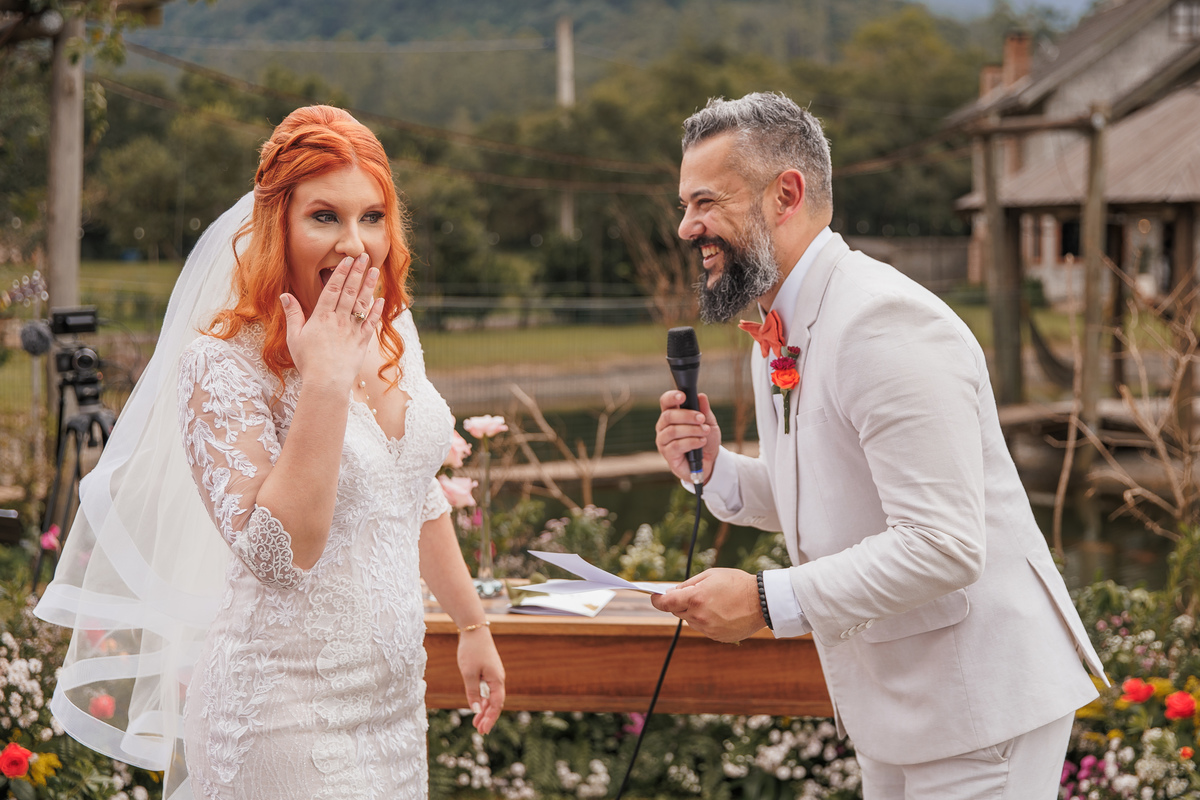 Cerimônia Casamento ao ar livre em Praia Grande - Serra Catarinense