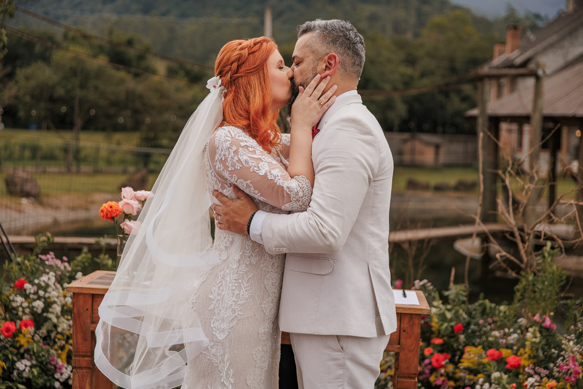 Cerimônia Casamento ao ar livre em Praia Grande - Serra Catarinense