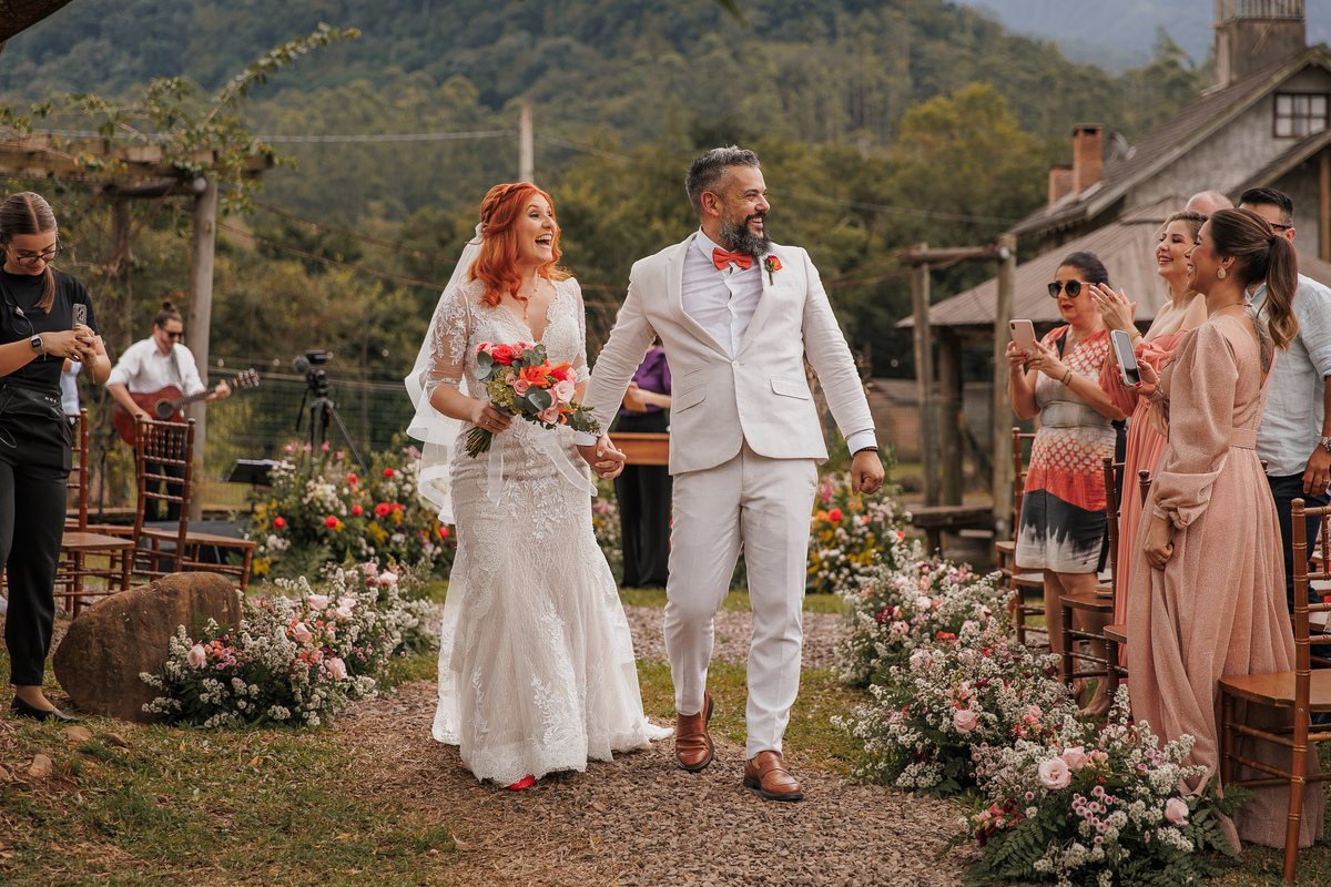 Cerimônia Casamento ao ar livre em Praia Grande - Serra Catarinense