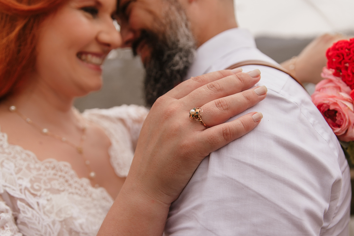 Sessão pós Cerimônia Casamento ao ar livre em Praia Grande - Serra Catarinense