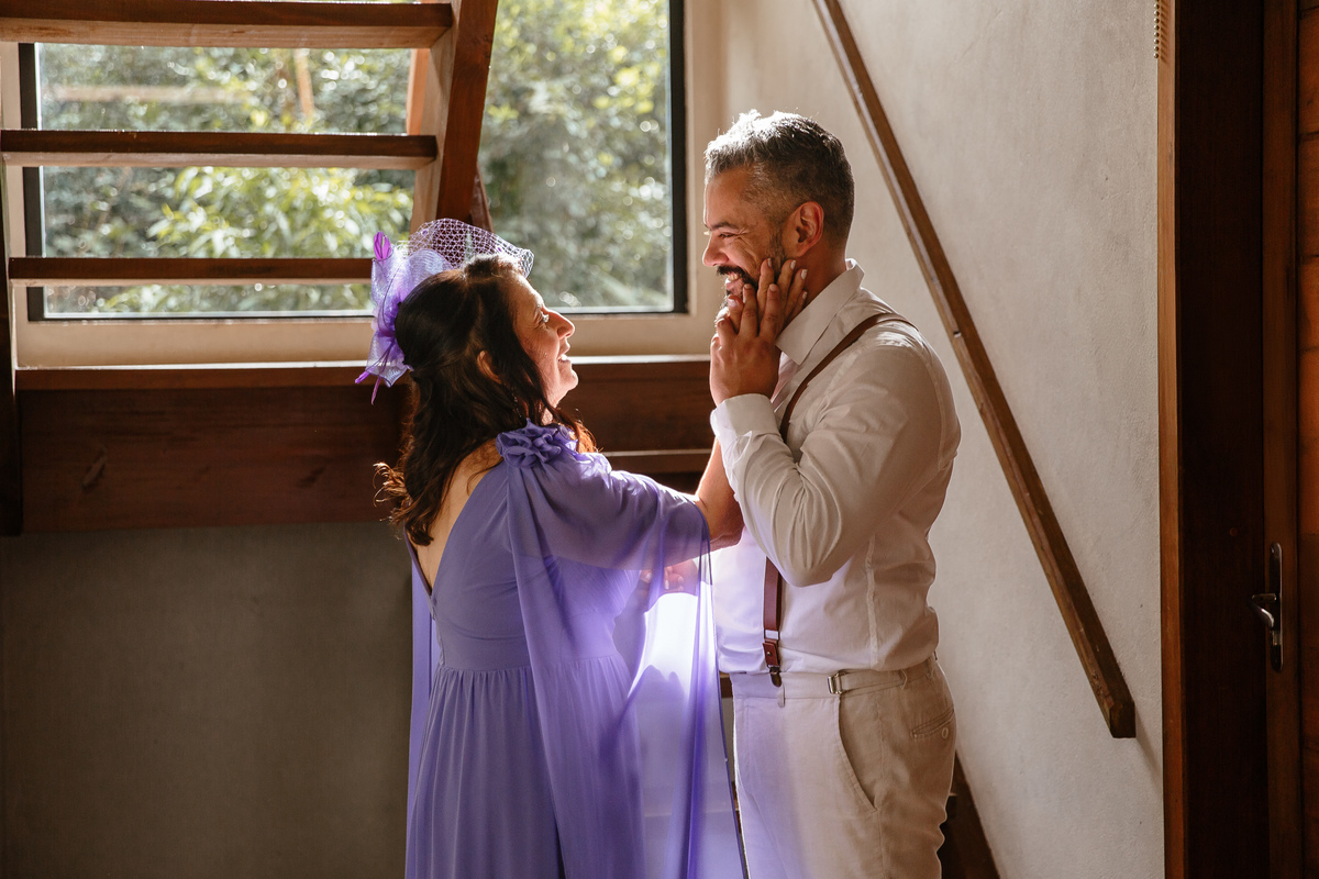 Making Of Noivo Fotos Com a mãe