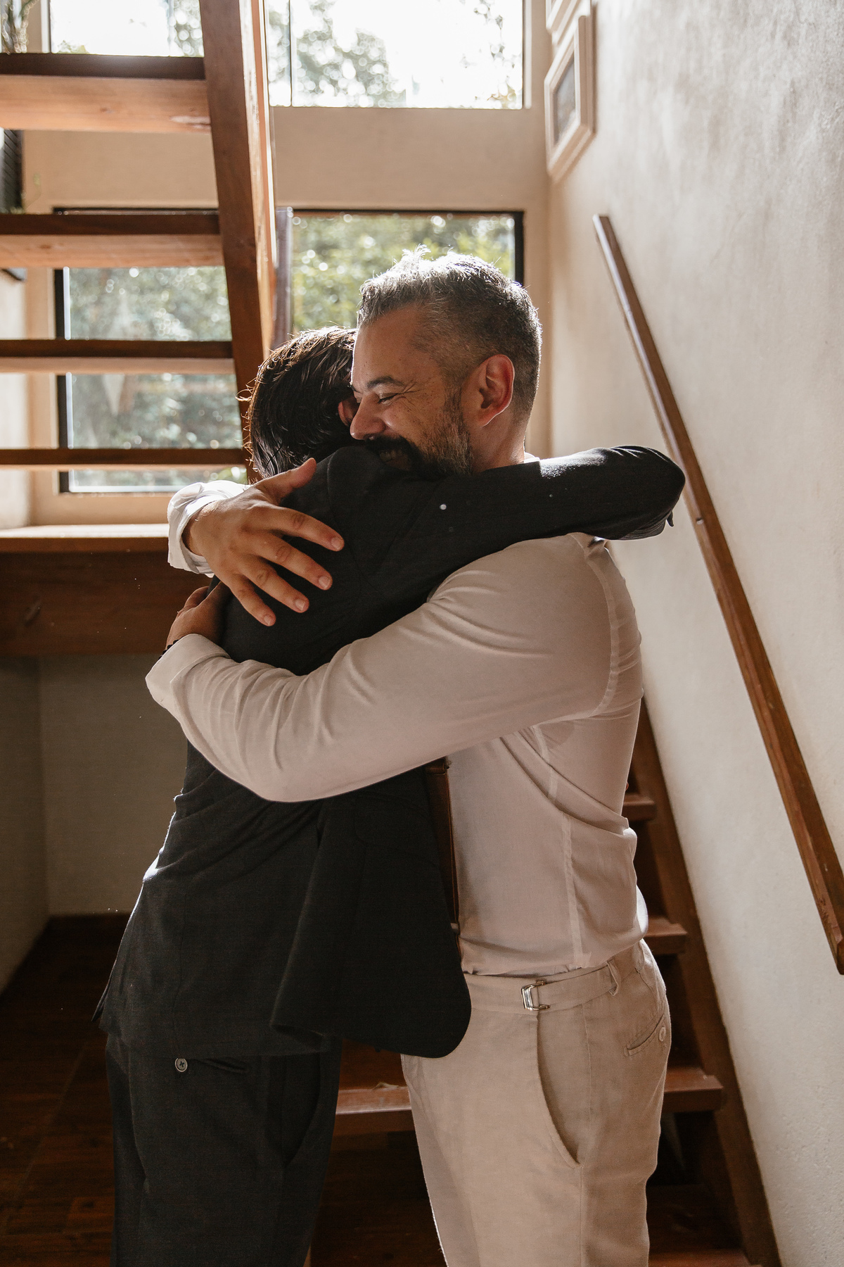 Making Of Noivo Fotos Com o filho