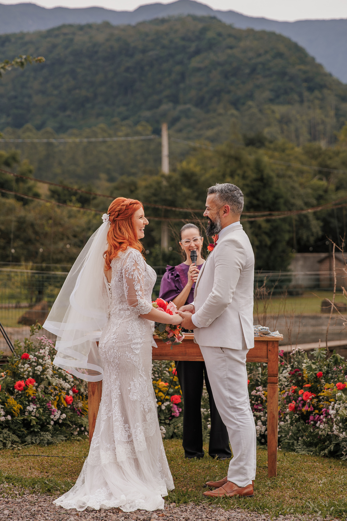 Cerimônia Casamento ao ar livre em Praia Grande - Serra Catarinense
