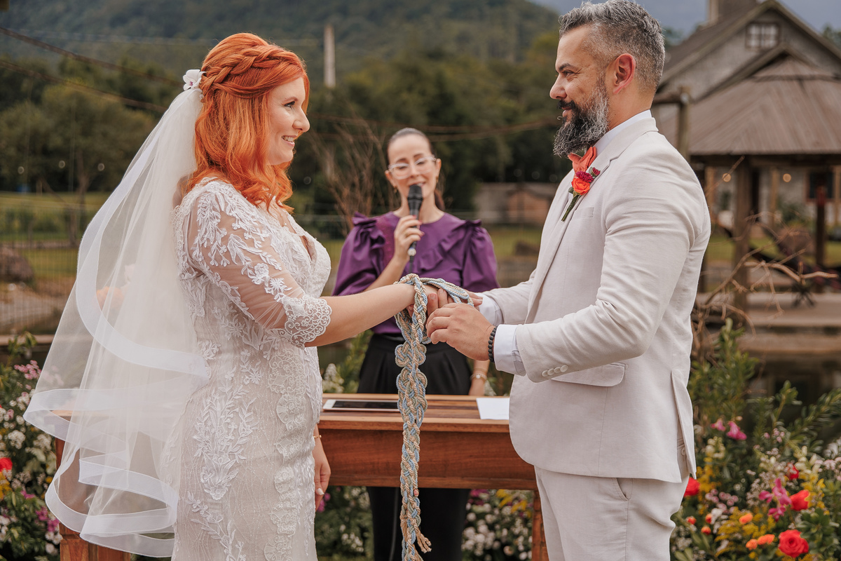 Cerimônia Casamento ao ar livre em Praia Grande - Serra Catarinense