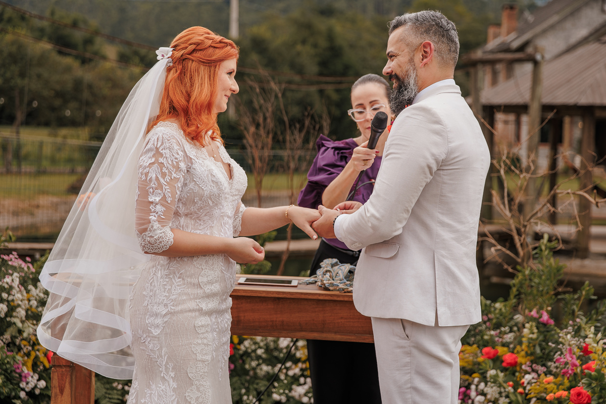 Cerimônia Casamento ao ar livre em Praia Grande - Serra Catarinense