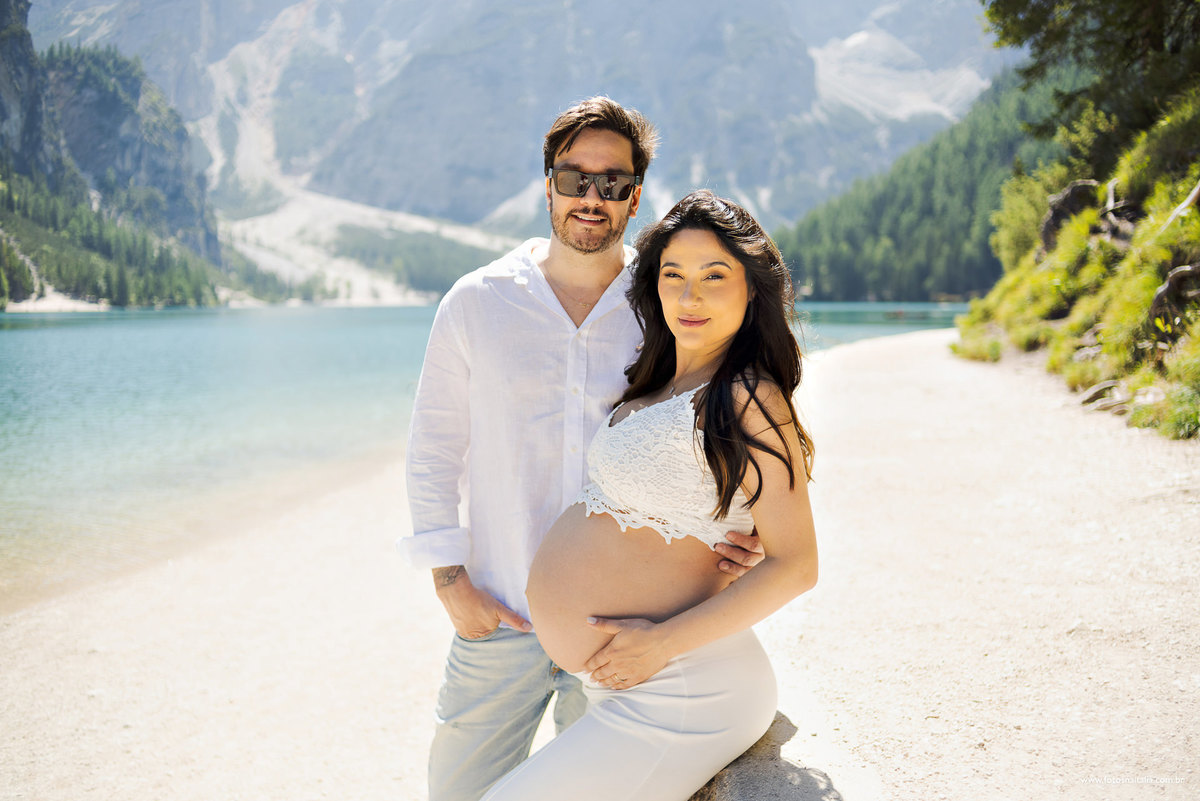 retrato de casal nas dolomitas ensaio fotografico elopement wedding e gestante