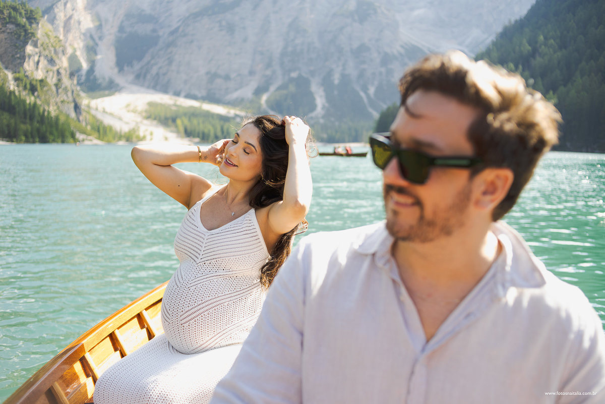 Transfer e fotos para Dolomitas no Lago di Braies