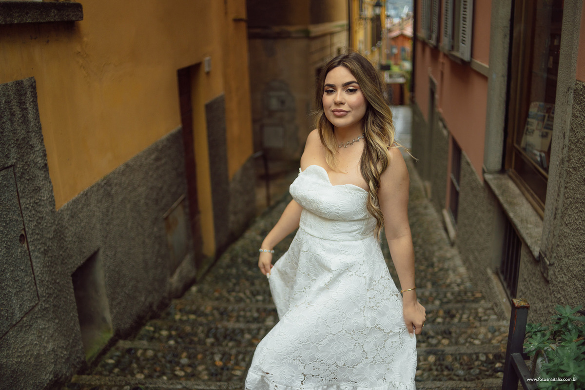ruas de bellagio para ensaio fotográfico