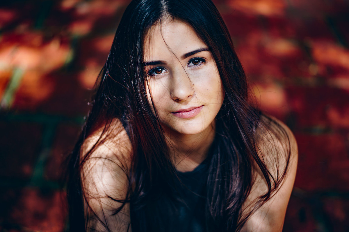 retrato bem de perto ensaio pessoal isabela sessão fotográfica teen geison erdmann fotografia fotógrafo de casamentos