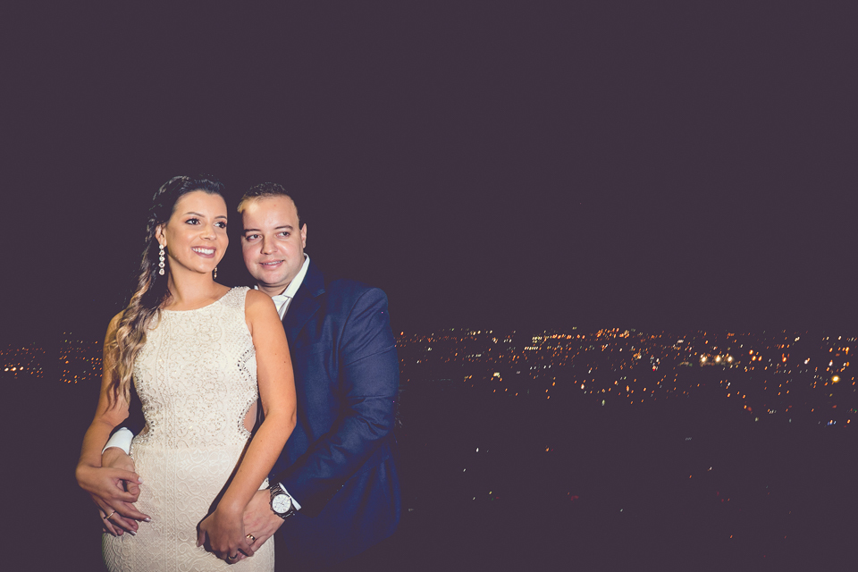 Noivos no Morro da Cruz em Itajaí